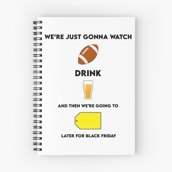 Item preview, Thanksgiving - We're just gonna watch football, drink beer and then we're going to BestBuy later for black Friday designed and sold by Swirlstache.