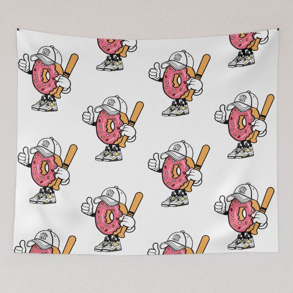 Item preview, Baseball, Donut, USA, Baseball Bat, Funny Gift Idea, Funny Design designed and sold by ThommyBLN.