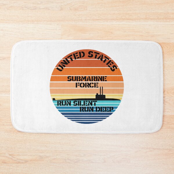 Item preview, Sunset US Submarine Force Run Silent Plain designed and sold by MadMando.