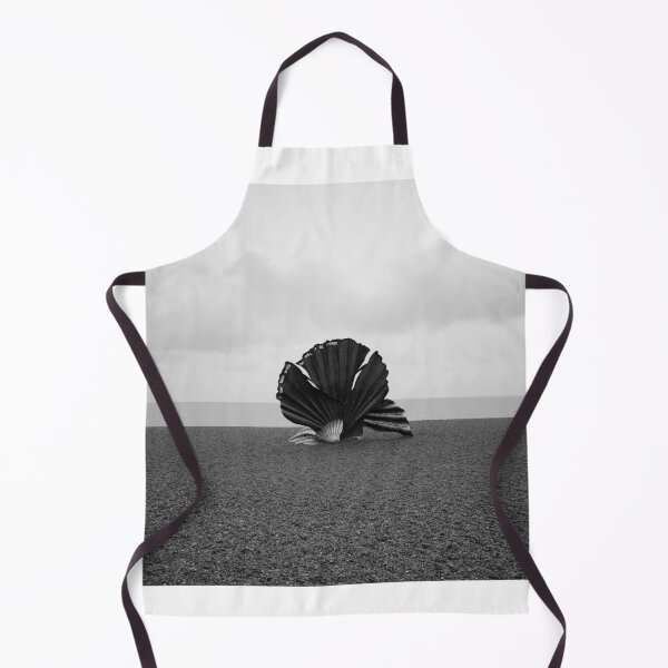 Item preview, Aldeburgh Shell Black and White designed and sold by Bojkiw.