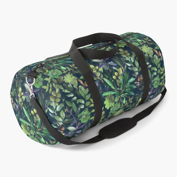 Item preview, Moody Leafy Botanical with Emerald Green and Indigo designed and sold by micklyn.