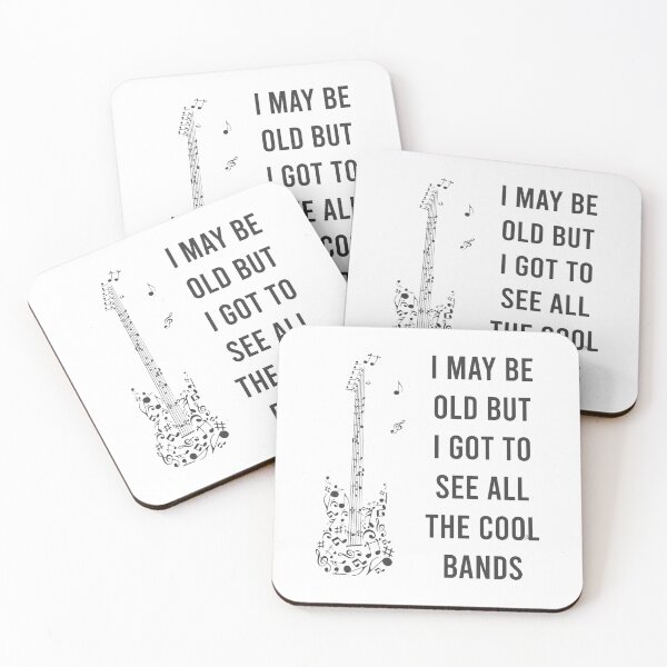 Item preview, I May Be Old But I Got To See All The Cool Bands designed and sold by MJLdesigns.
