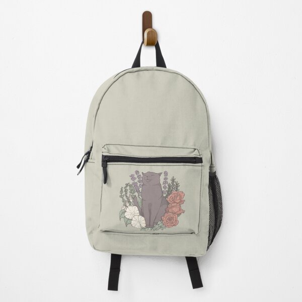 Item preview, Blissful Cat in Autumn Breeze designed and sold by Murmur Ink Crow.