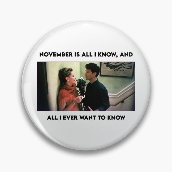 Item preview, Thanksgiving - November is all I know, and all I ever want to know designed and sold by Swirlstache.