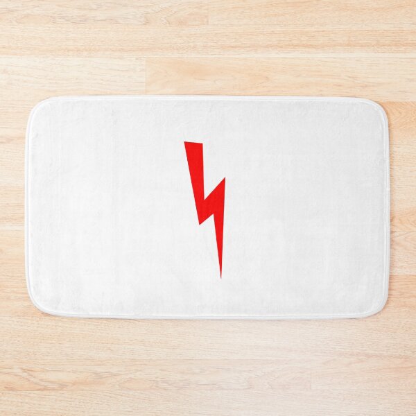 Item preview, Red Lightning Bolt Symbol strajk designed and sold by oxoxoxo.