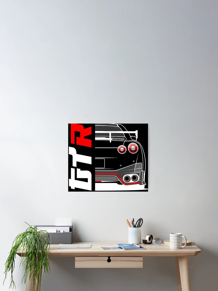 Thumbnail 2 of 3, Poster, GTR SKYLINE GT-R35 designed and sold by RacingSize.