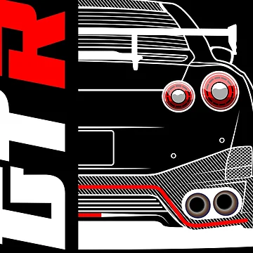 Artwork thumbnail, GTR SKYLINE GT-R35 by RacingSize