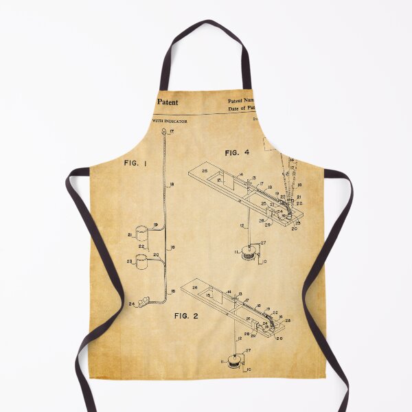 Item preview, Ice fishing tip-up with indicator light and flag 1991 patent antique designed and sold by InkedArtPrints.