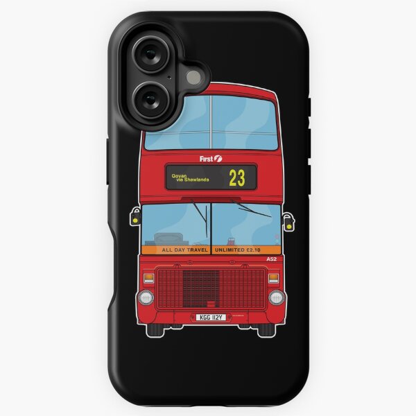 Item preview, Greater Glasgow First Bus 90s 80s  A52 KGG112Y Govan via Shawlands 23 designed and sold by BFXIII.