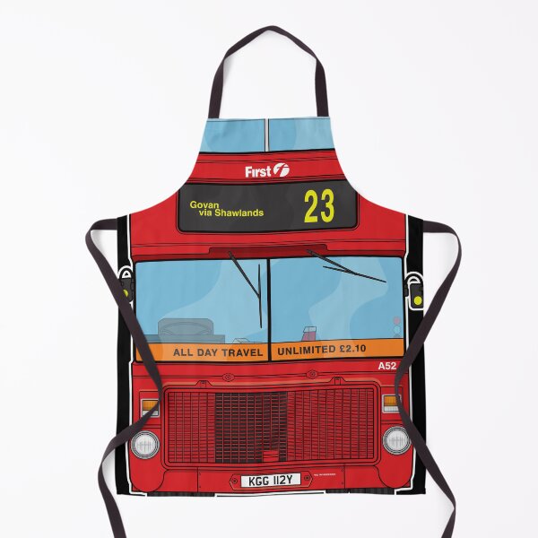 Item preview, Greater Glasgow First Bus 90s 80s A52 KGG112Y Govan via Shawlands 23 designed and sold by BFXIII.