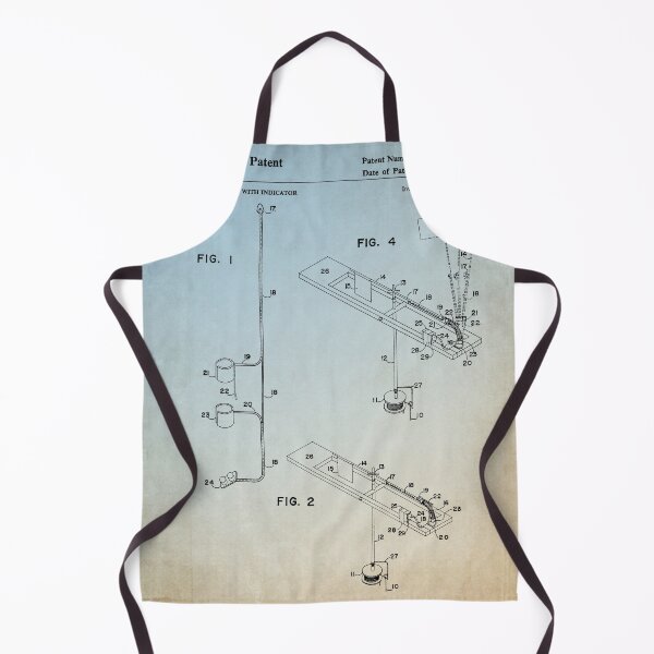 Item preview, Ice fishing tip-up with indicator light and flag 1991 patent blue antique designed and sold by InkedArtPrints.