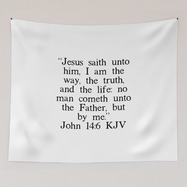 Item preview, John 14:6 KJV designed and sold by IBMClothing.