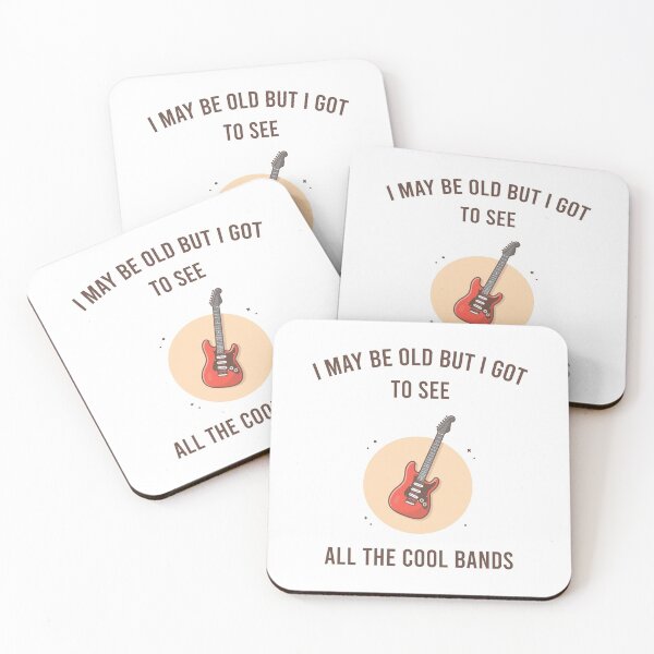 Item preview, I May Be Old But I Got To See All The Cool Bands designed and sold by MJLdesigns.