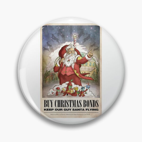 Item preview, Santa Buy Christmas Bonds Keep our guys flying Propaganda funny  designed and sold by MindChirp.