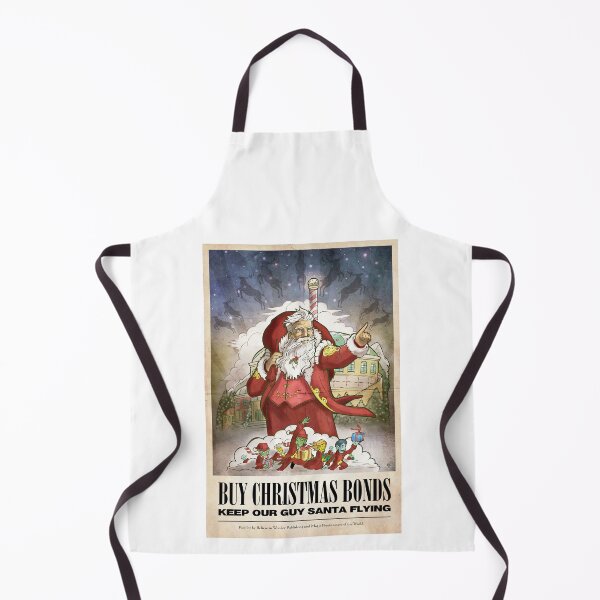 Item preview, Santa Buy Christmas Bonds Keep our guys flying Propaganda funny designed and sold by MindChirp.