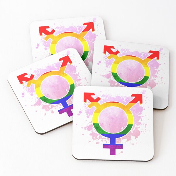 Item preview, Rainbow flag -  Trans symbol - LGBTQ designed and sold by zachholmbergart.