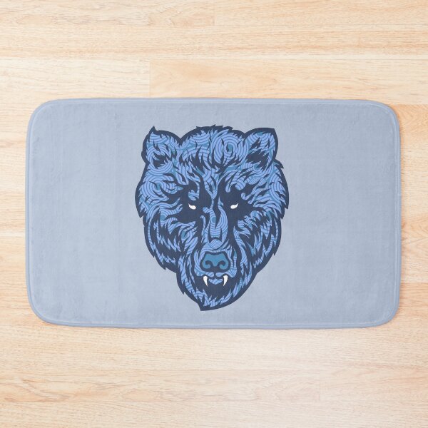 Item preview, Crazy Concentric Circle Bear: Blue Version by PizzaDrip designed and sold by pizzadrip.