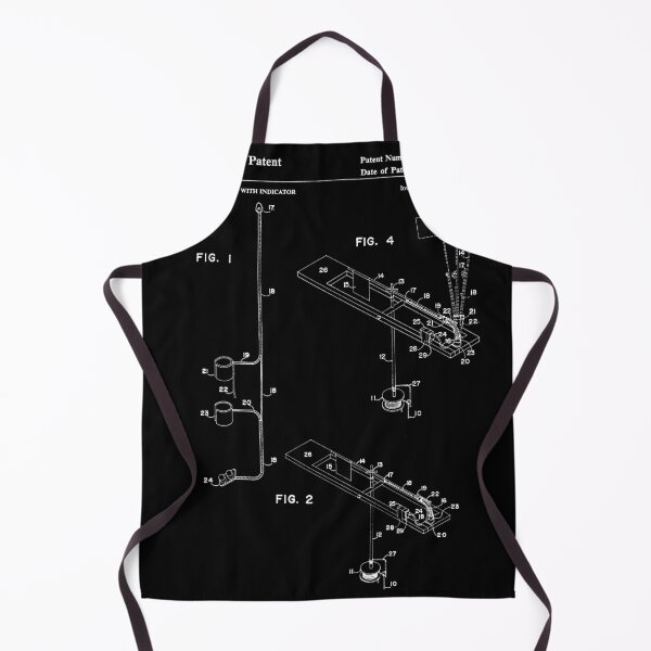 Item preview, Ice fishing tip-up with indicator light and flag 1991 patent black designed and sold by InkedArtPrints.
