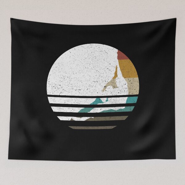 Item preview, Climbing Rock Bouldering Distressed Retro Rock Climbing Sun Graphic Gift For Men And Women designed and sold by Akmloza.