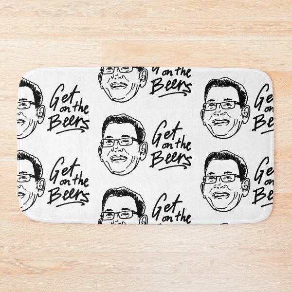 Item preview, Get on the Beers Meme designed and sold by sketchNkustom.