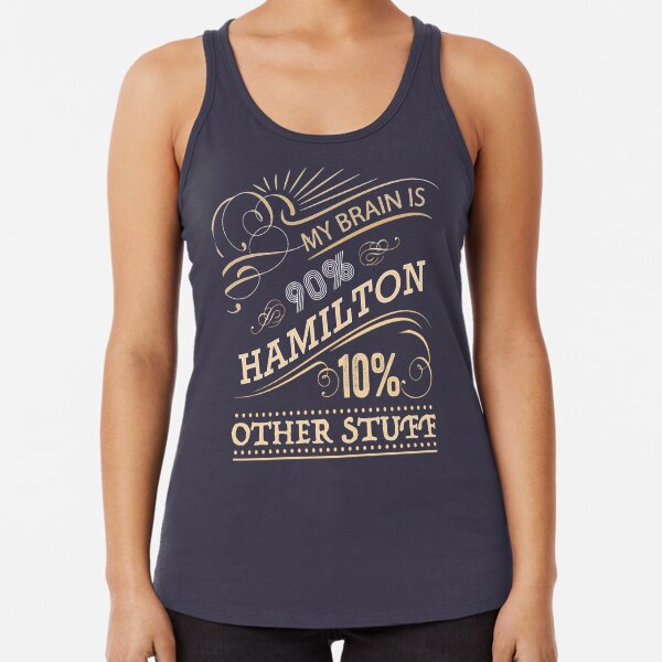 My Brain is 90% Hamilton Vintage T-Shirt from the Hamilton Broadway Musical  - Aaron Burr Alexander Hamilton Gift  Tote Bag for Sale by GOATsOfficial