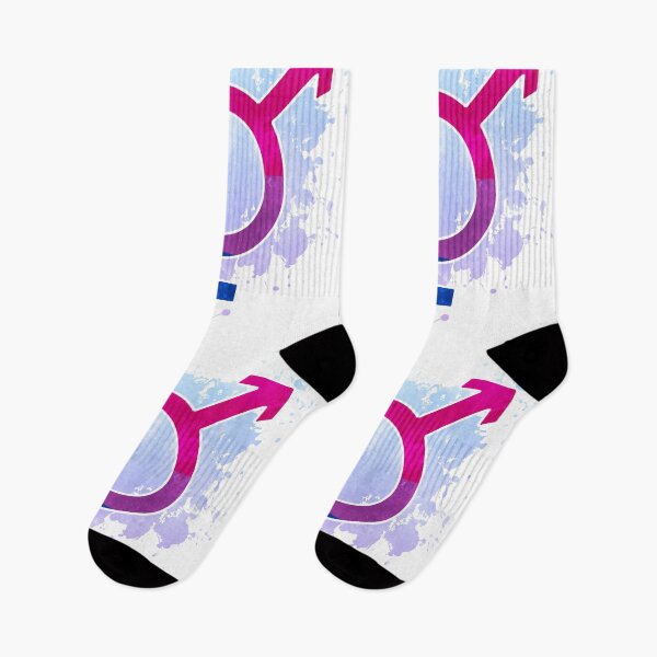 Item preview, Bi flag -  Trans symbol - LGBTQ designed and sold by zachholmbergart.