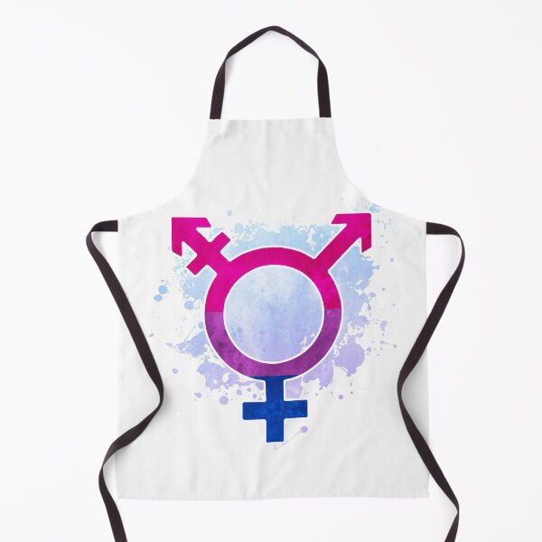 Item preview, Bi flag - Trans symbol - LGBTQ designed and sold by zachholmbergart.