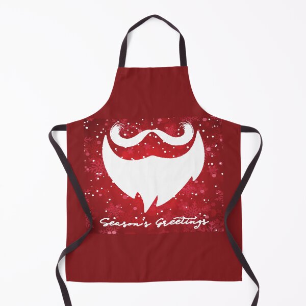 Item preview, Santa Beard Red Seasons Greetings designed and sold by ProtonProject.