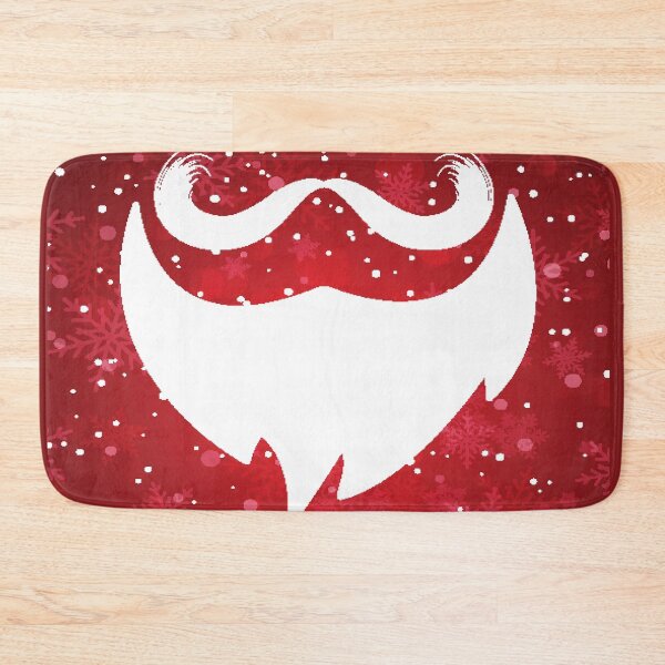 Item preview, Santa Beard Red Seasons Greetings designed and sold by ProtonProject.
