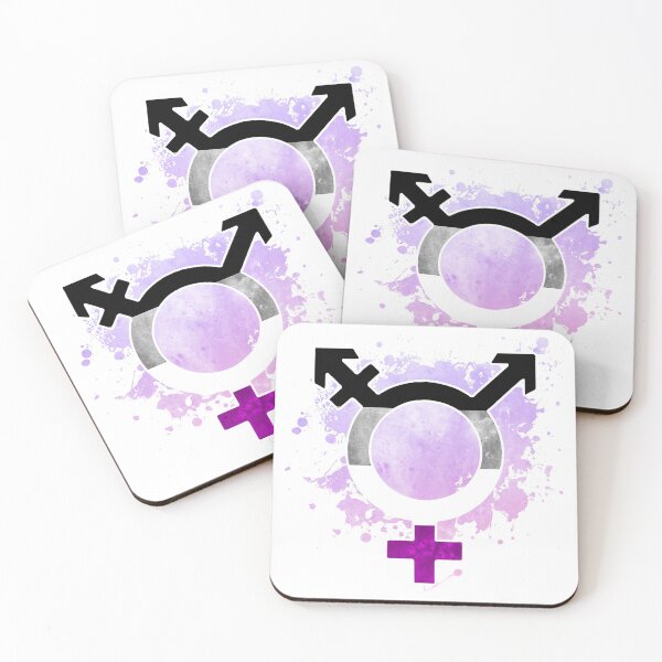 Item preview, Ace flag -  Trans symbol - LGBTQ designed and sold by zachholmbergart.