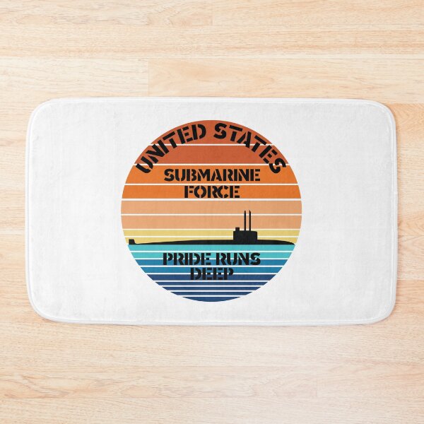 Item preview, Sunset US Sub Force Pride Runs Deep Plain designed and sold by MadMando.