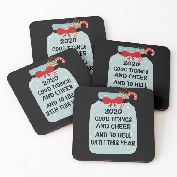 Item preview, Funny Christmas 2020 Good Tidings and Cheer and to Hell with this Year designed and sold by RedJazz.