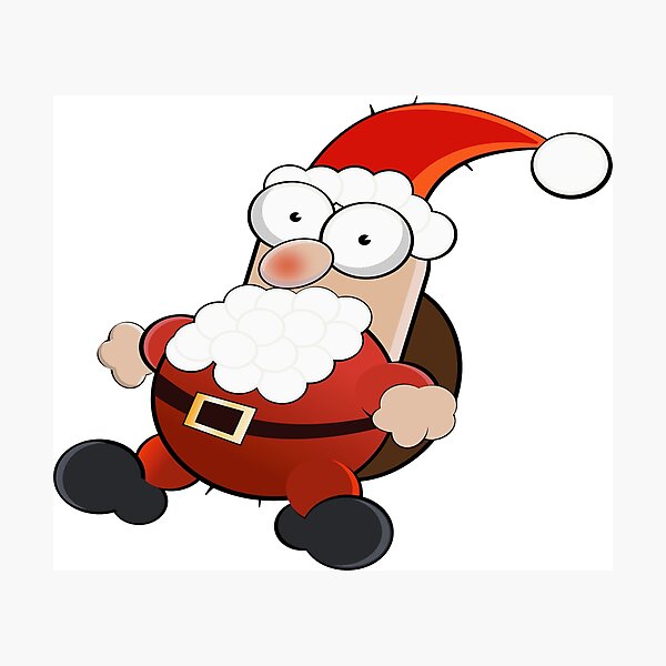 Item preview, Wondering Santa Claus designed and sold by customgiftstore.