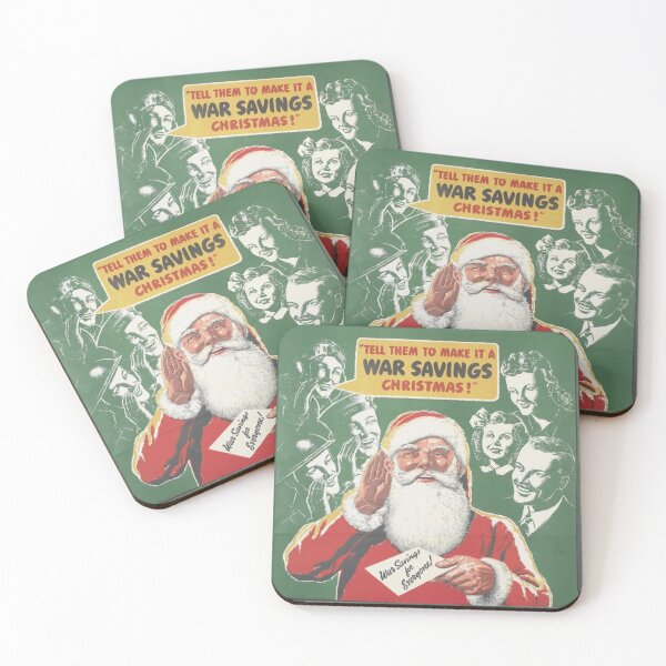 Item preview, Tell Them to Make it a War Savings Christmas Santa Propaganda funny  designed and sold by MindChirp.