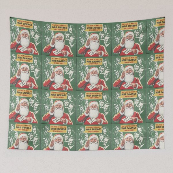 Item preview, Tell Them to Make it a War Savings Christmas Santa Propaganda funny  designed and sold by MindChirp.