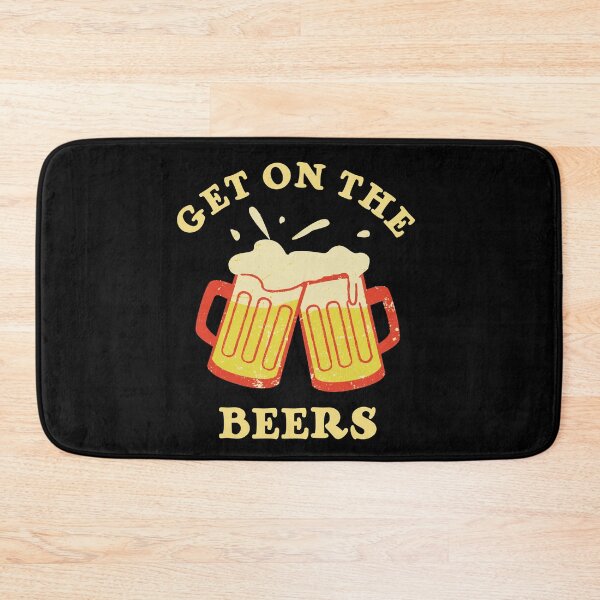 Item preview, Daniel Andrews GET ON THE BEERS Cheers Glasses designed and sold by a-little-ink.