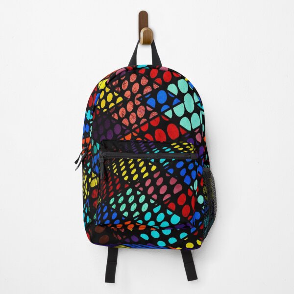 Item preview, Multi Color Sphere Tile Dots Abstract Art Pattern designed and sold by Mary Riley.
