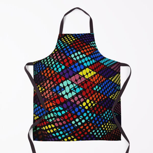 Item preview, Multi Color Sphere Tile Dots Abstract Art Pattern designed and sold by Mary Riley.