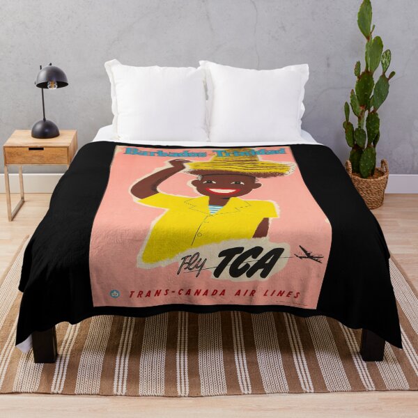 Item preview, retro Barbados Trinidad designed and sold by CorasPosters.