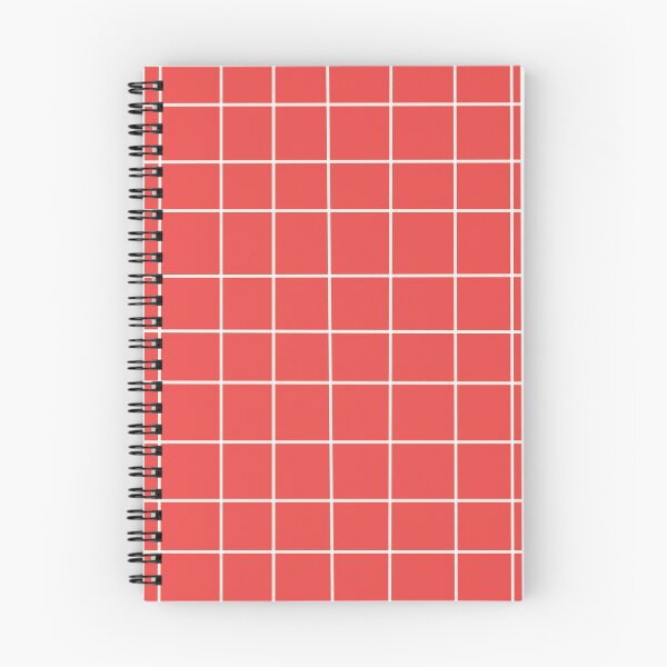 Item preview, Pastel Red Grid designed and sold by juliana-crafts.