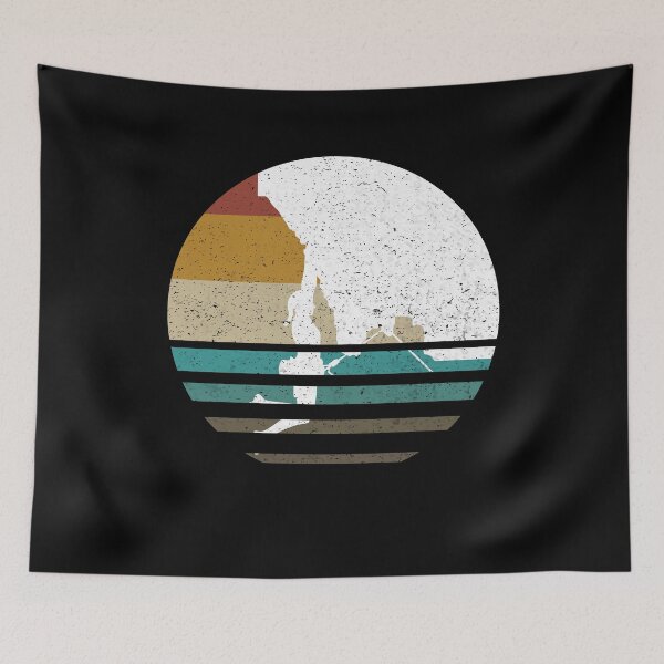 Item preview, Climbing Rock Bouldering Distressed Retro Rock Climbing Sun Graphic Gift For Men And Women designed and sold by Akmloza.