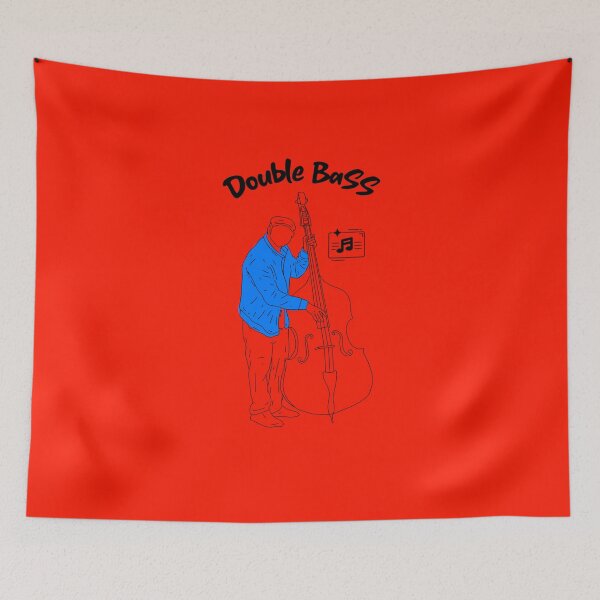 Item preview, Contrabass Player-Double Bass Player-Bass, Music, Band, Piano Orchestra designed and sold by musicmusicpin.