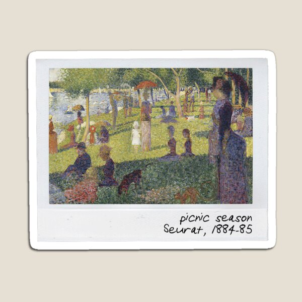Item preview, seurat - hora del picnic designed and sold by pripple.