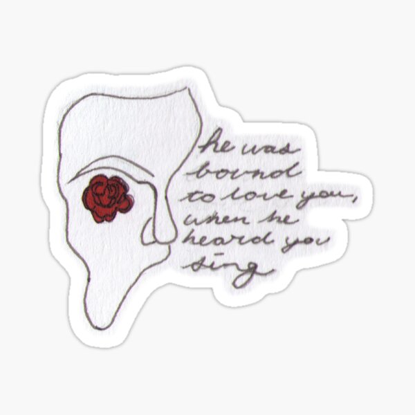 phantom quote Sticker