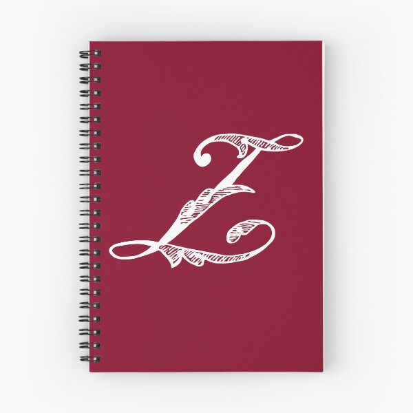 Item preview, Vintage Stylish White Burgundy Red Monogram Letter Z designed and sold by Vintage-TM.