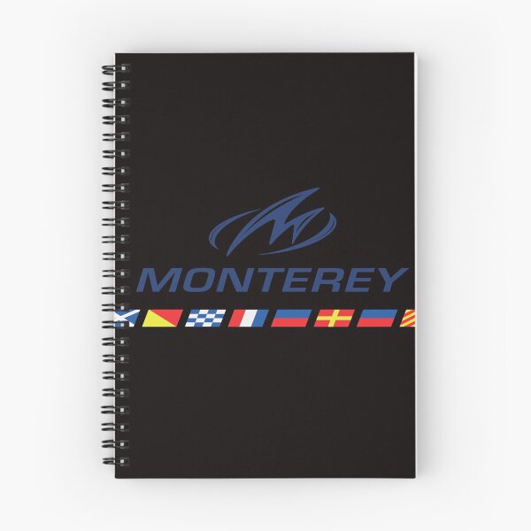 Item preview, Vintage Short Sleeve Monterey Boats Blue Logo designed and sold by ScatterbrainTee.