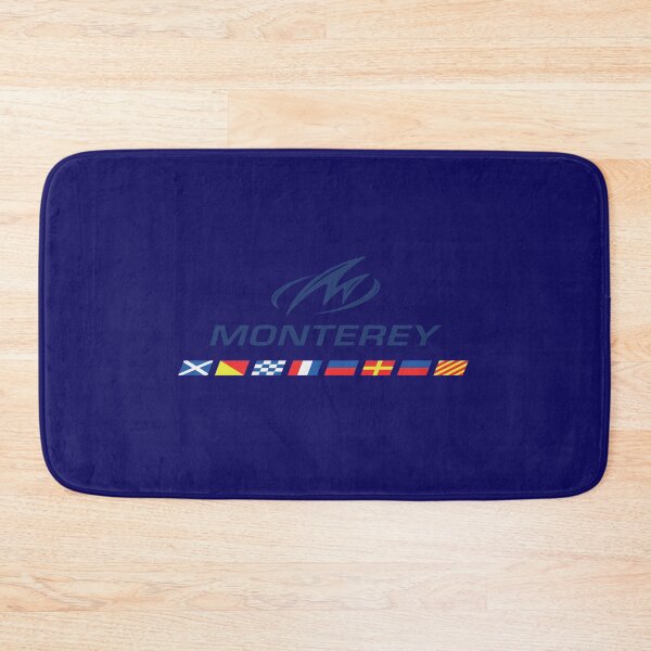 Item preview, Vintage Short Sleeve Monterey Boats Blue Logo designed and sold by ScatterbrainTee.
