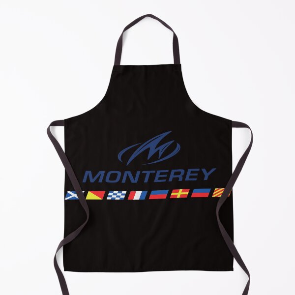 Item preview, Vintage Short Sleeve Monterey Boats Blue Logo designed and sold by ScatterbrainTee.