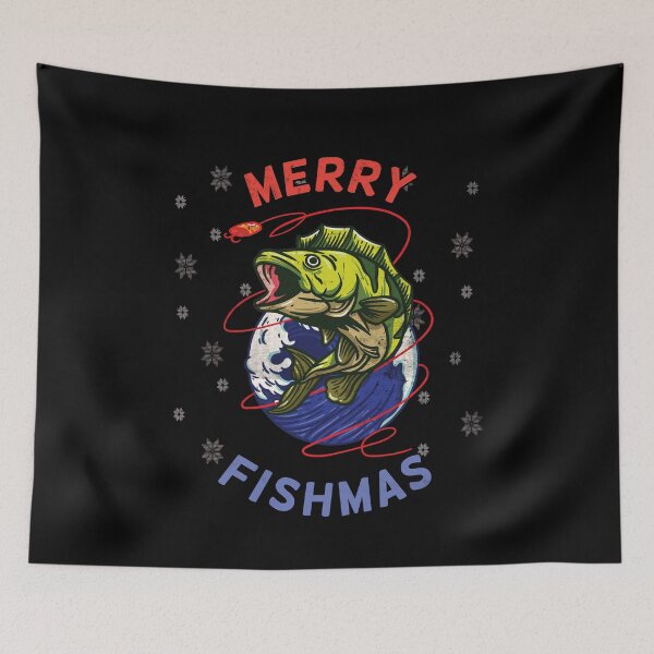 Item preview, Merry Fishmas designed and sold by MGO-Design.