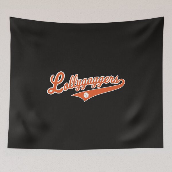 Item preview, Lollygaggers Baseball Funny Durham Bull 80_s Movie designed and sold by ScatterbrainTee.